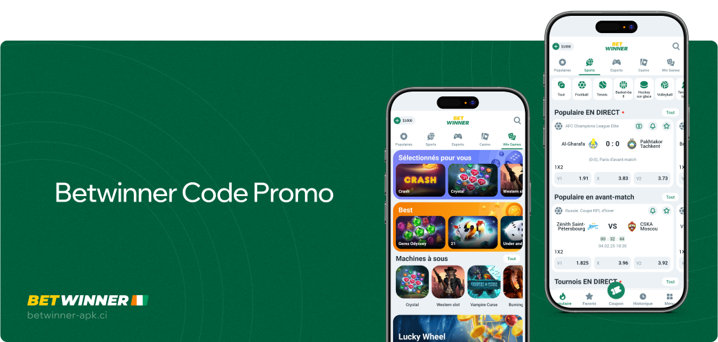 Betwinner Apk Côte d’Ivoire Code Promo